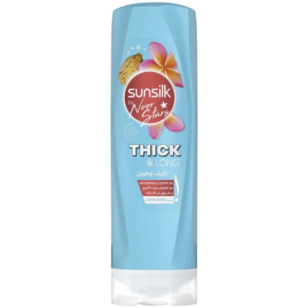 صن سيلك  شامبوكثيف وطويل 350 مل 