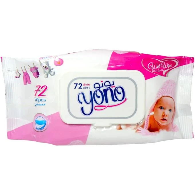 يونو منديل مبلل بمبى72منديل 