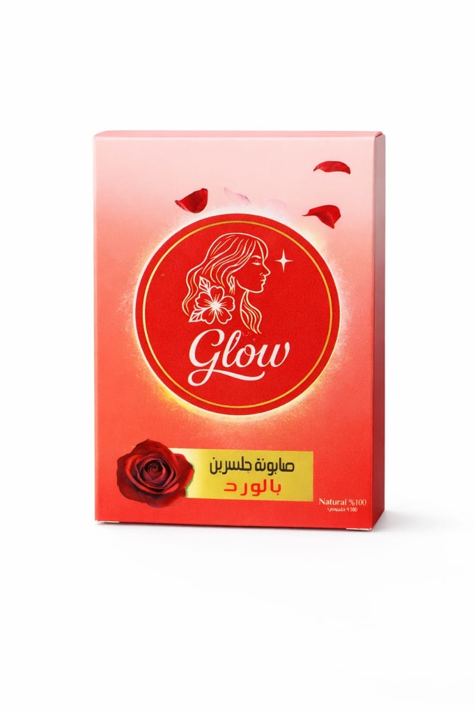 جلو صابون جلسرين ورد 100جرام