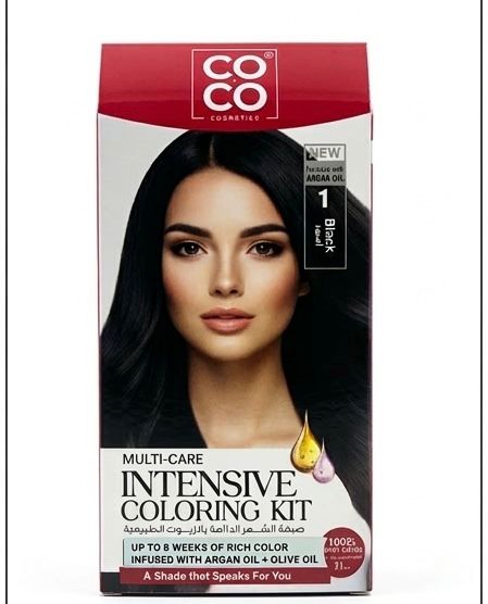 كوكو صبغه 1 بلاك